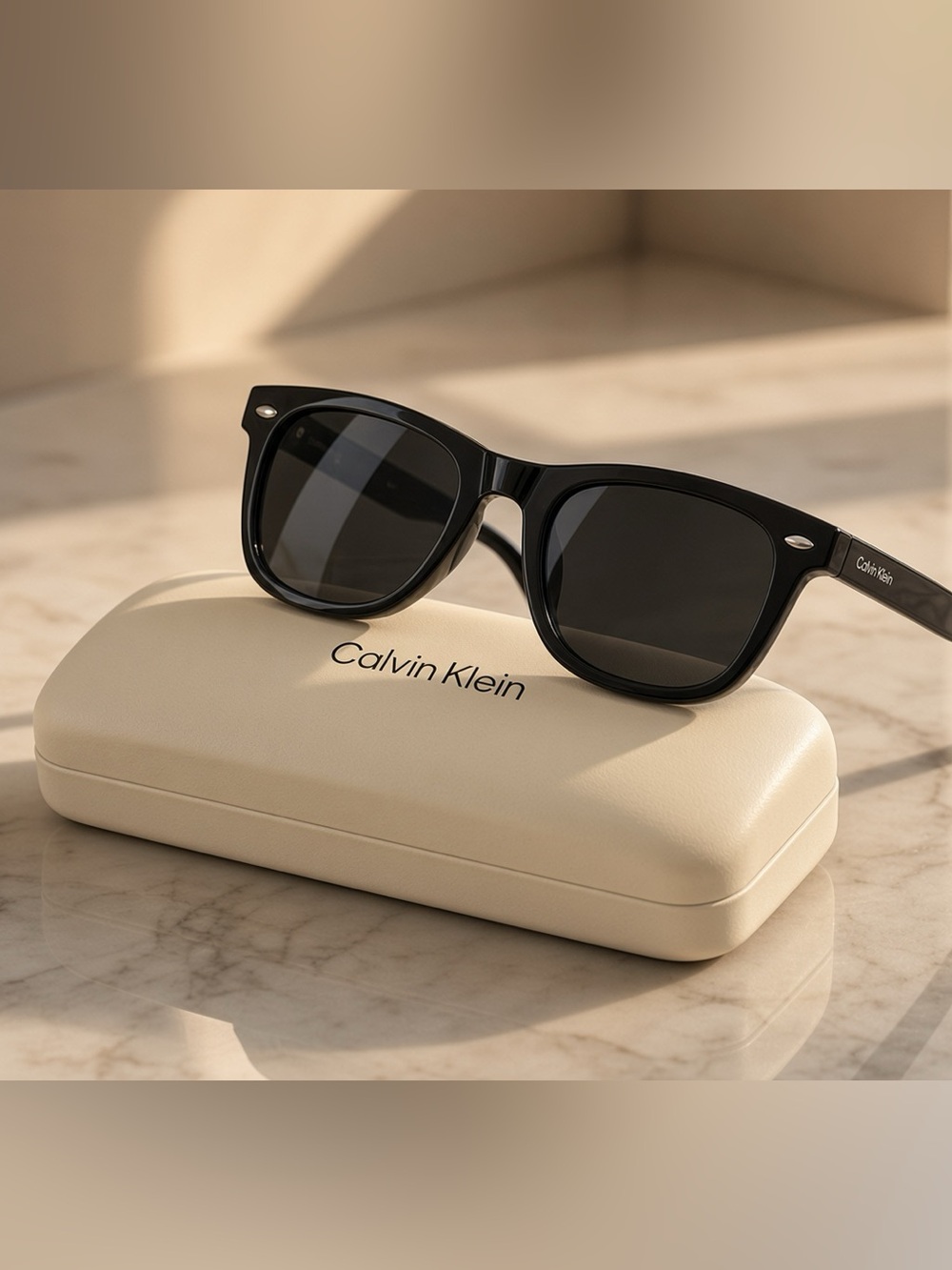 NEW Calvin Klein CK22555S Deep Blue Men’s Sunglasses + Case